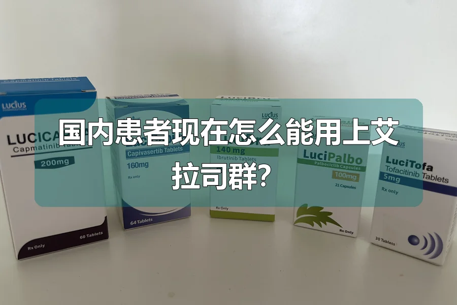 国内患者现在怎么能用上艾拉司群？